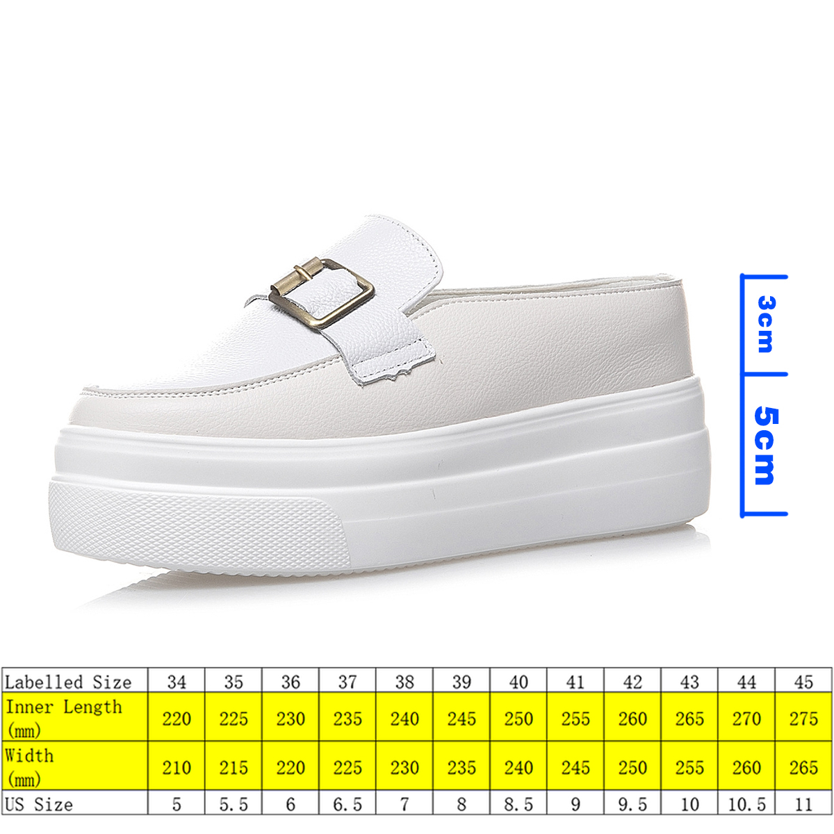 8cm Genuine Leather Women Shoes Slippers Summer Slip on Platform Wedge High Heel Mules Shoes Slides Comfy Sandals, Black
8cm Genuine Leather Women Shoes Slippers Summer Slip on Platform Wedge High Heel Mules Shoes Slides Comfy Sandals, Black