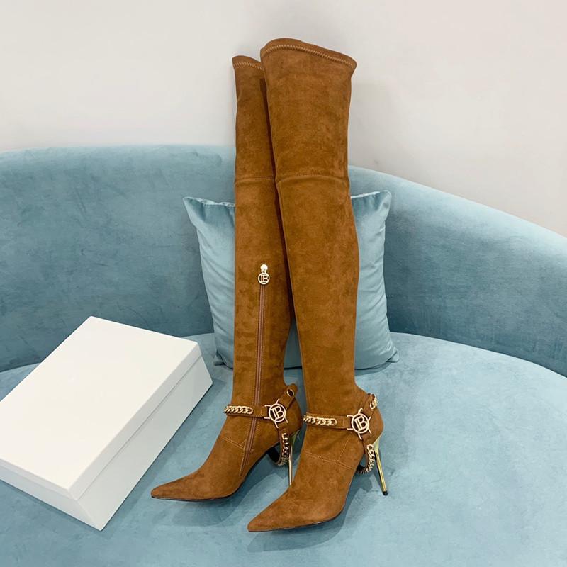Winter Sexy Overknee High Heel Boots For Womens Fashion 2022 Pointed Toe Elegant Thigh Long Stretchy, Red
Winter Sexy Overknee High Heel Boots For Womens Fashion 2022 Pointed Toe Elegant Thigh Long Stretchy, Red