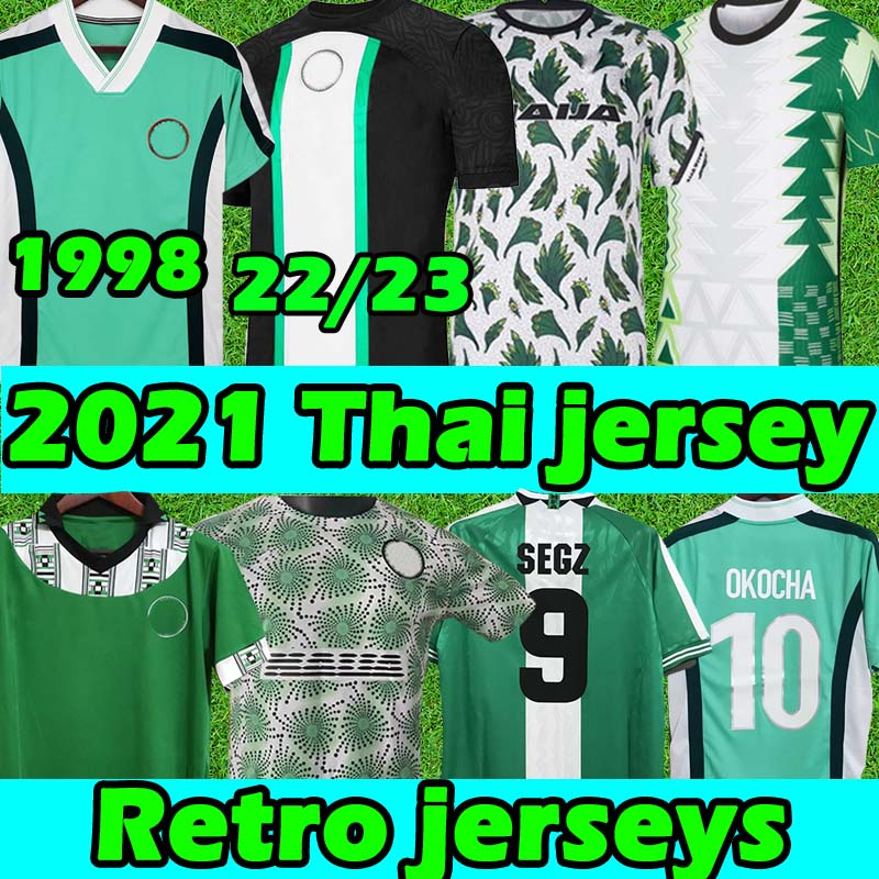 22 23 Nigelia Soccer jerseys 1994 1996 1998 maillot de foot 2022 2023 Retro Okechukwu IGHALO OKOCHA AHMED MUSA Ndidi MIKEL IHEANACHO jersey men Football shirts, 21 22 training
22 23 Nigelia Soccer jerseys 1994 1996 1998 maillot de foot 2022 2023 Retro Okechukwu IGHALO OKOCHA AHMED MUSA Ndidi MIKEL IHEANACHO jersey men Football shirts, 21 22 training