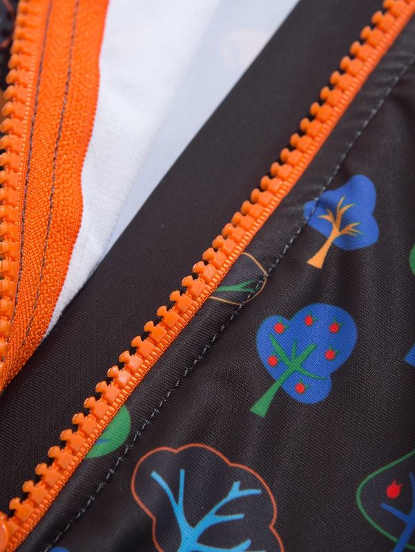 Baby Plants Print Zip Up Swimwear SHE