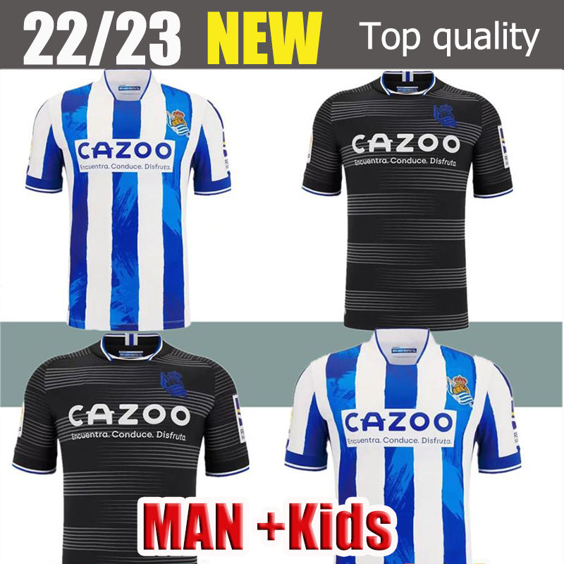 Real Sociedad 2022 2023 Soccer Jersey OYARZABAL X PRIETO PORTU DAVID SILVA Football Shirt JUANMI 22 23 Carlos Fernandez camiseta de futbol Men kit kids Equipment
Real Sociedad 2022 2023 Soccer Jersey OYARZABAL X PRIETO PORTU DAVID SILVA Football Shirt JUANMI 22 23 Carlos Fernandez camiseta de futbol Men kit kids Equipment