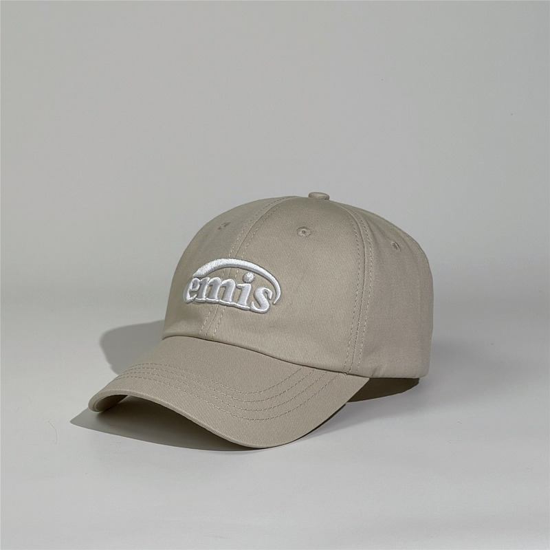 Korean EMIS Baseball Cap Green Peaked Female Fashion Brand Sun Protection Hat Male Soft Top Casual 220316