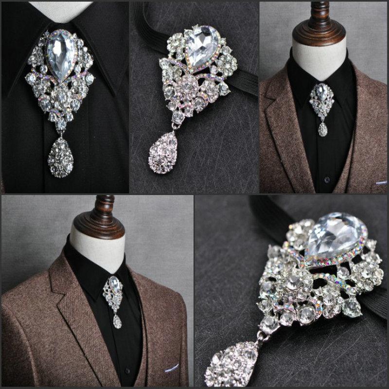 Bow Ties British Men Bowtie Cowboy Necklace Bolo Tie Women Elastic Band Strap Alloy Chic Bling Crystal Rhinestone Uniform NecktieB7806624
Bow Ties British Men Bowtie Cowboy Necklace Bolo Tie Women Elastic Band Strap Alloy Chic Bling Crystal Rhinestone Uniform NecktieB7806624