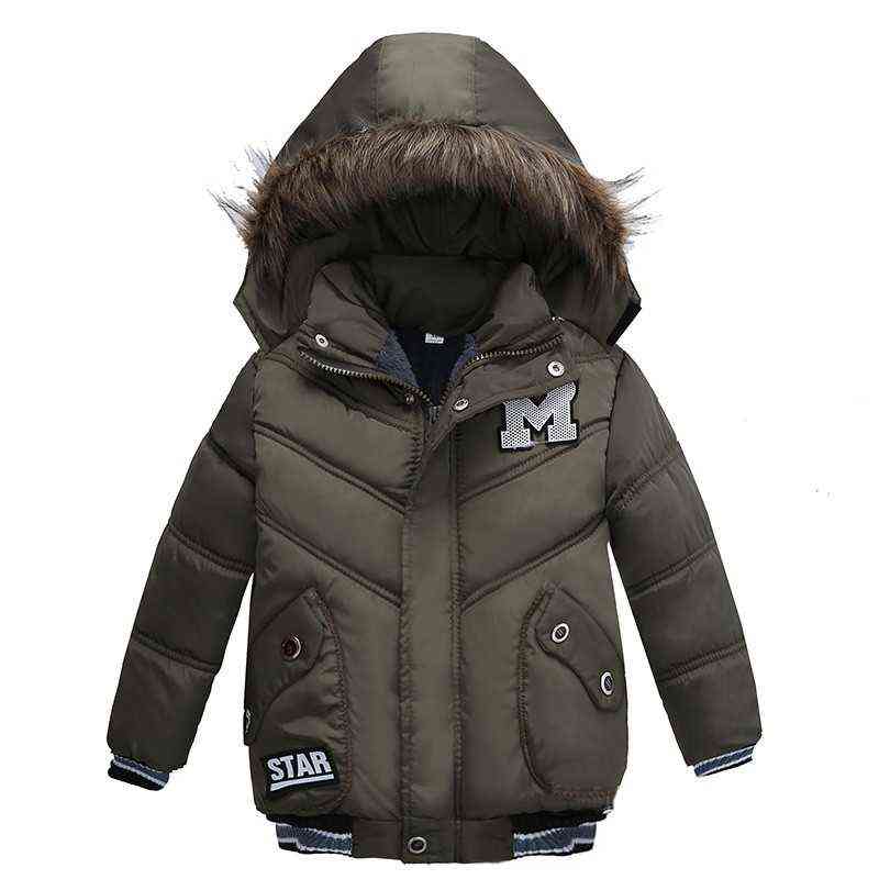 Children's Clothing New 2022 Boys Padded Jacket Fleece Lining Plus Velvet Warm Cotton Jackets Hooded Thickening Outerwear Casual J220718, Black
Children's Clothing New 2022 Boys Padded Jacket Fleece Lining Plus Velvet Warm Cotton Jackets Hooded Thickening Outerwear Casual J220718, Black