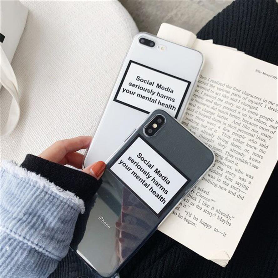 Social Media seriously harms your mental health Soft Phone Cases Feaor iphone 12 7 8 plus X XS MAX XR 11 Pro Back Cover Coque230i, Transparent
Social Media seriously harms your mental health Soft Phone Cases Feaor iphone 12 7 8 plus X XS MAX XR 11 Pro Back Cover Coque230i, Transparent