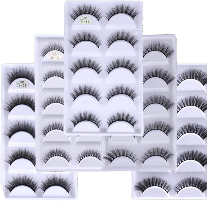 False Eyelashes 5Pairs 3D Mink Natural Thick Long Pairs Dramatic Fake Lashes Makeup Extension MaquiagemFalse
False Eyelashes 5Pairs 3D Mink Natural Thick Long Pairs Dramatic Fake Lashes Makeup Extension MaquiagemFalse