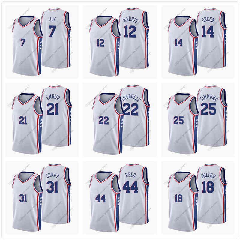 Custom Printed 75th 2022 New City Basketball Jerseys Harris Embiid Simmons Green Curry Korkmaz Niang Maxey Thybulle Drummond White High Qual
Custom Printed 75th 2022 New City Basketball Jerseys Harris Embiid Simmons Green Curry Korkmaz Niang Maxey Thybulle Drummond White High Qual