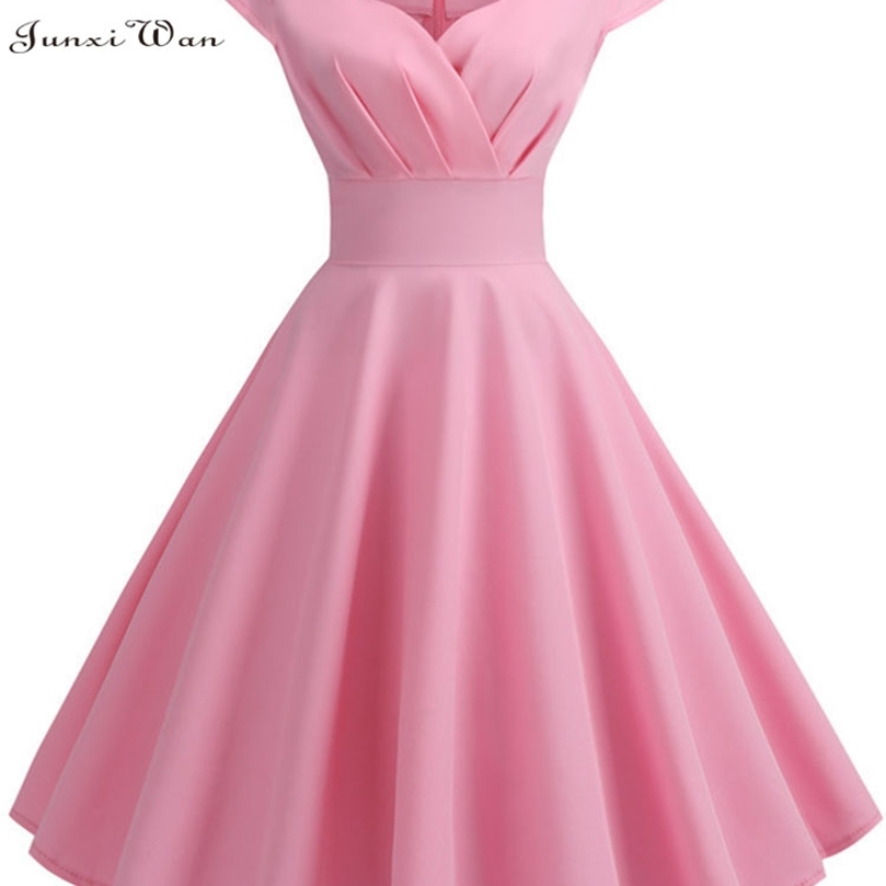 Pink Summer Dress Women V Neck Big Swing Vintage Robe Femme Elegant Retro pin up Party Office Midi es 220613, Black
Pink Summer Dress Women V Neck Big Swing Vintage Robe Femme Elegant Retro pin up Party Office Midi es 220613, Black