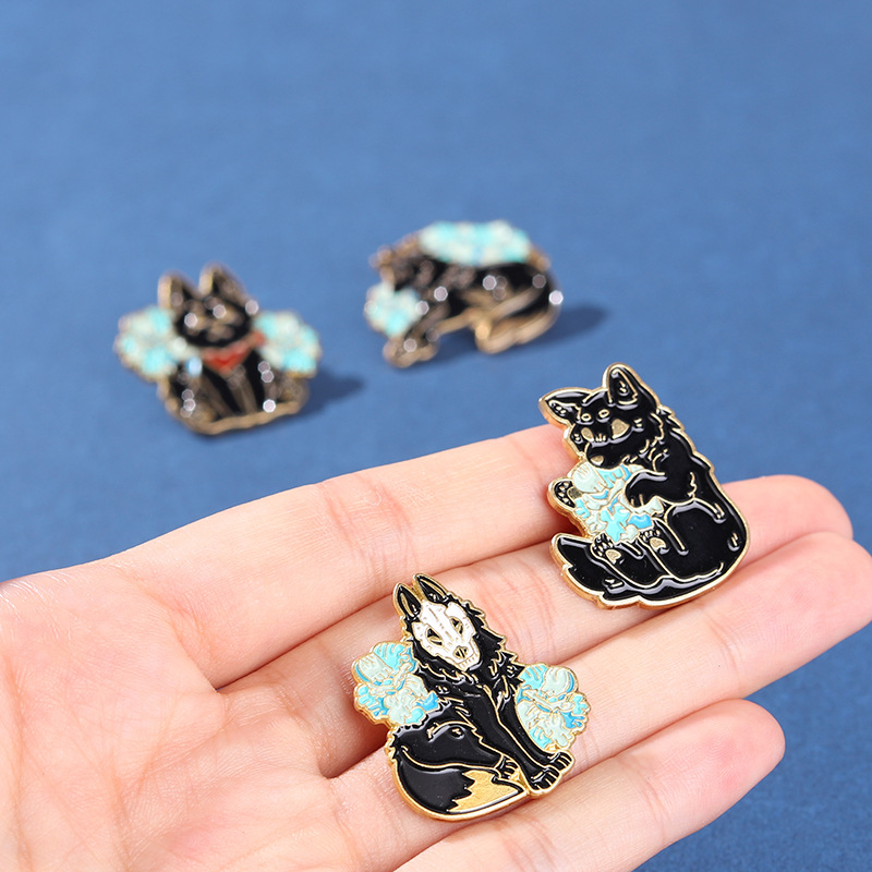 Halloween Alloy Animals Series Brooch No Face Black Cat Wolf Backpack Badges Unisex Cowboy Sweater Clothes Collar Lapel Pins Enamel Corsage Accessories
Halloween Alloy Animals Series Brooch No Face Black Cat Wolf Backpack Badges Unisex Cowboy Sweater Clothes Collar Lapel Pins Enamel Corsage Accessories