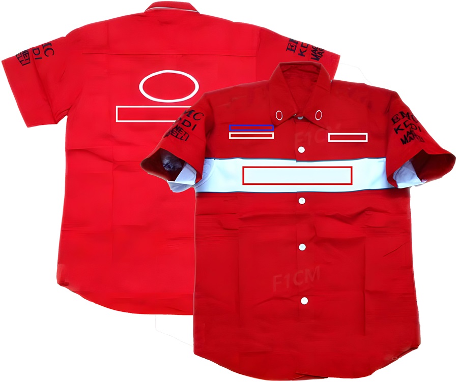 F1 Men's Formula 1 Suit T-shirt Polo Shirts Summer Outdoor Sports Casual Plus Size Shirt Breathable Racing Fans Jersey free shipping