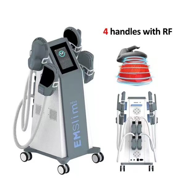 Easy operation EMS body sculpt RF Neo slimming machine electro magnetic muscle stimulator emslim weight loss device