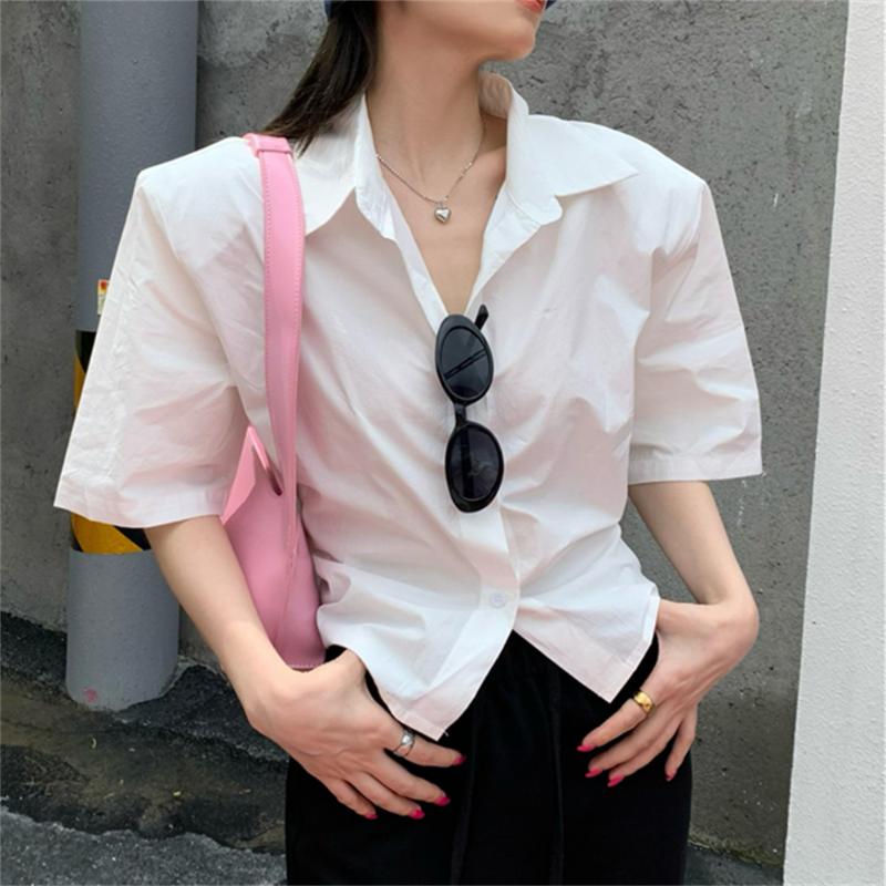 Women's Blouses & Shirts Alien Hollow Out Fashion Women 2022 All Match Short Sleeve Summer Chic Office Lady Streetwear LooseWomen's WomeWome, White
Women's Blouses & Shirts Alien Hollow Out Fashion Women 2022 All Match Short Sleeve Summer Chic Office Lady Streetwear LooseWomen's WomeWome, White