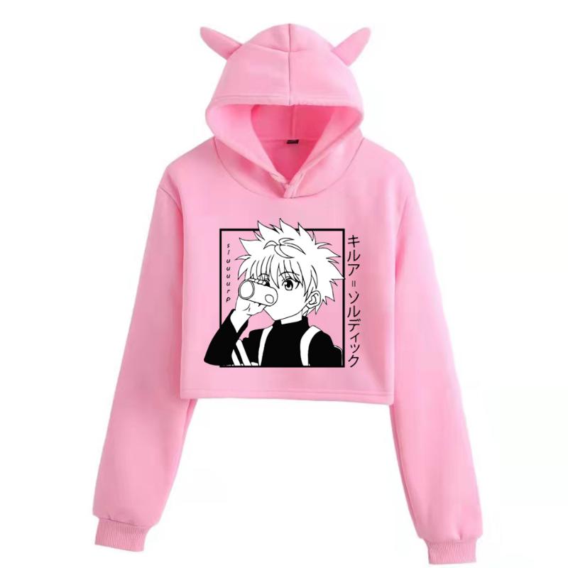 Women's Hoodies & Sweatshirts Print Harajuku Anime X Women Killua Sweatshirt Streetwear Hoody TopWomen's Women'sWomen's, Black
Women's Hoodies & Sweatshirts Print Harajuku Anime X Women Killua Sweatshirt Streetwear Hoody TopWomen's Women'sWomen's, Black