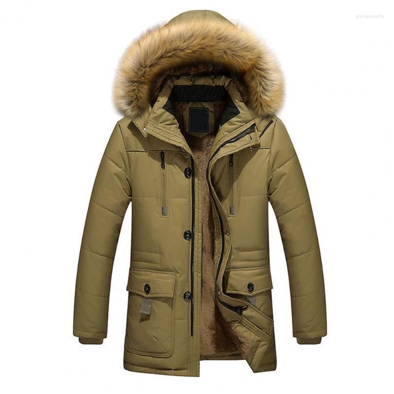 Men's Down & Parkas Stand Collar Flap Pockets Men Coat Fleece Lining Plush Hooded Solid Color Padded Jacket Outerwear Guin22, Black
Men's Down & Parkas Stand Collar Flap Pockets Men Coat Fleece Lining Plush Hooded Solid Color Padded Jacket Outerwear Guin22, Black