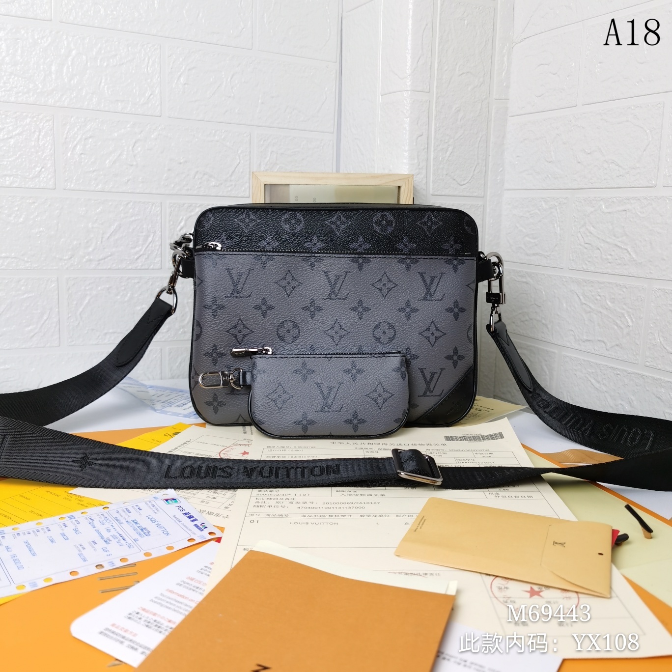 Louis Vuitton LV Trio Messenger Bag Leather Men Crossbody Shoulder Bags Luxury Designer Double-Sided Color 3pcs Wallet Purse
Louis Vuitton LV Trio Messenger Bag Leather Men Crossbody Shoulder Bags Luxury Designer Double-Sided Color 3pcs Wallet Purse