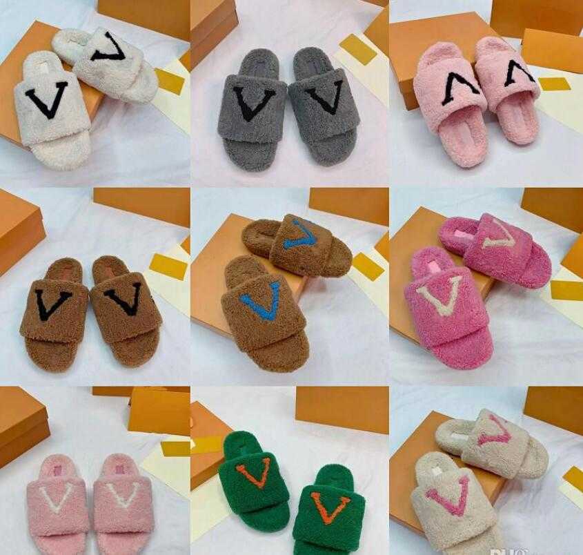 Designer Top Winter Slippers Women 15 color Wool Slipper Fur Fluffy Warm Letters Embroidery Sandals Indoor Outdoor Comfortable Home Flip, Box
Designer Top Winter Slippers Women 15 color Wool Slipper Fur Fluffy Warm Letters Embroidery Sandals Indoor Outdoor Comfortable Home Flip, Box