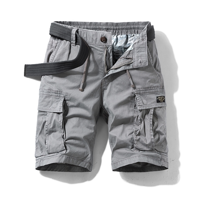 Mens Summer Cotton Army Tactical Cargo Shorts Fashion Khaki Multipocket Casual Short Pants Loose Military Men 220614, Army green
Mens Summer Cotton Army Tactical Cargo Shorts Fashion Khaki Multipocket Casual Short Pants Loose Military Men 220614, Army green