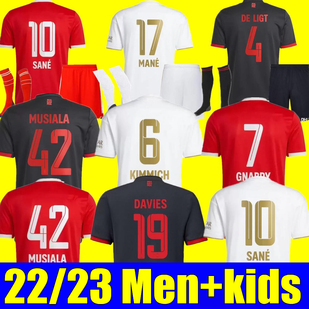 2022 2023 adult Men kids kit Soccer jerseys 22 23 RIBERY MANE HUMMELS VIDAL LEWANDOWSKI BAYERN MUNICH MULLER SANE home away 3rd child Football uniform, Adult away
2022 2023 adult Men kids kit Soccer jerseys 22 23 RIBERY MANE HUMMELS VIDAL LEWANDOWSKI BAYERN MUNICH MULLER SANE home away 3rd child Football uniform, Adult away