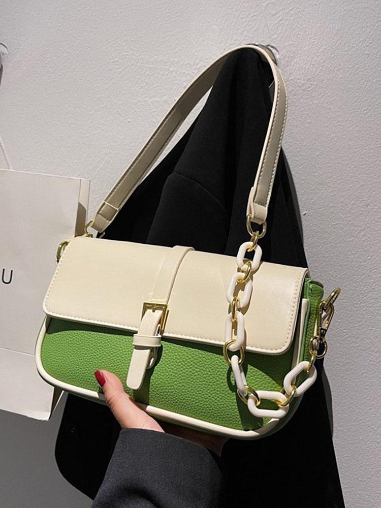 Evening Bags Contrast Women's Handbags Fashion Chain Underarm Shoulder For Women Crossbody Bag Designer Pu Leather Female LuxuryEvening, Black
Evening Bags Contrast Women's Handbags Fashion Chain Underarm Shoulder For Women Crossbody Bag Designer Pu Leather Female LuxuryEvening, Black