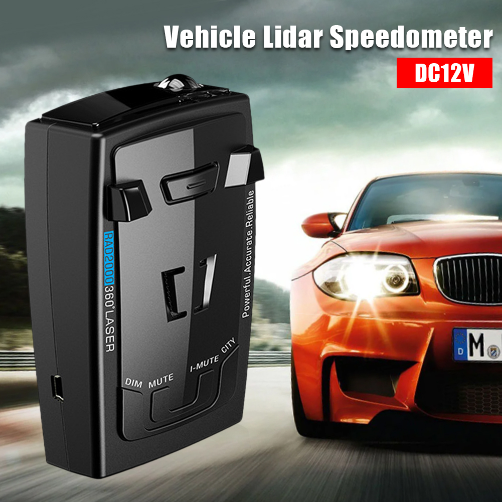 Car Radar Detector 12V English Russian Radar Detection Speed Alarm 2 Modes K X Ka Band Auto Accessories