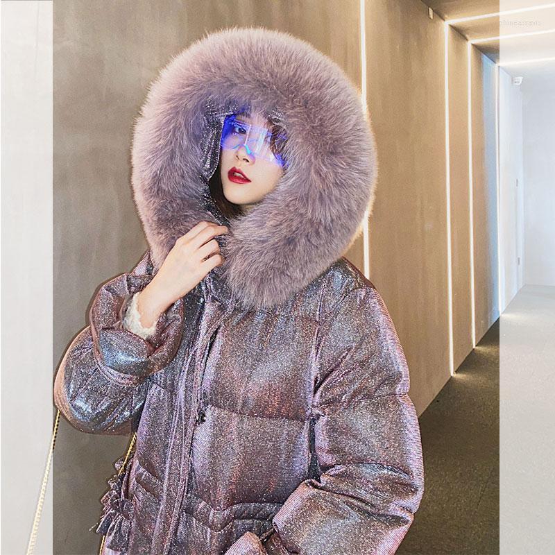 Women's Down & Parkas Fashionable Winter Jacket Women 2022 Korean Long Warm Woman Star Shining Coat Female Clothes Fur Collar WPY1875 Phin22, Purple
Women's Down & Parkas Fashionable Winter Jacket Women 2022 Korean Long Warm Woman Star Shining Coat Female Clothes Fur Collar WPY1875 Phin22, Purple