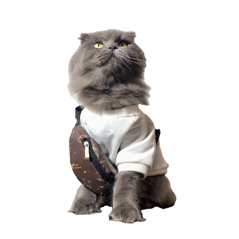Dog Apparel Small Dog Cat Outdoor PU Leather Backpack Designer Letters Printed Pet Bag Teddy Bulldog Schnauzer Adjustable Strap Backpacks Fashion Accessories, As picture shown
Dog Apparel Small Dog Cat Outdoor PU Leather Backpack Designer Letters Printed Pet Bag Teddy Bulldog Schnauzer Adjustable Strap Backpacks Fashion Accessories, As picture shown