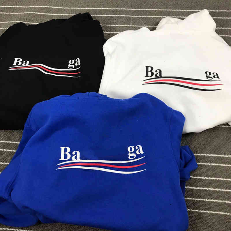 Designer Fashion Balenciga Balanciagas Brands Hoody Hoodie Europe And America Spring Autumn Winter Cotton Letter Printing Mens And Womens Lovers Sweater Couple
Designer Fashion Balenciga Balanciagas Brands Hoody Hoodie Europe And America Spring Autumn Winter Cotton Letter Printing Mens And Womens Lovers Sweater Couple