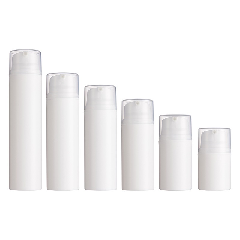30/50/80/100/120/150ml Airless Pump Bottle Lotion Cream Container for Cosmetics Skin Care Essential Plastic Bottles Travel Size Dispenser F545
30/50/80/100/120/150ml Airless Pump Bottle Lotion Cream Container for Cosmetics Skin Care Essential Plastic Bottles Travel Size Dispenser F545