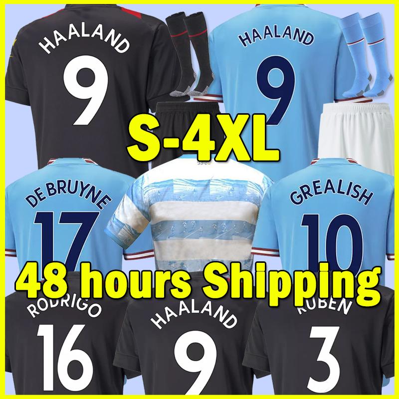 4XL HAALAND soccer jersey 22 23 GREALISH STERLING MANS CITIES MAHREZ DE BRUYNE FODEN FERRAN BERNARDO G.JESUS MENDY foot 2022 2023 football shirt, Contrast color
4XL HAALAND soccer jersey 22 23 GREALISH STERLING MANS CITIES MAHREZ DE BRUYNE FODEN FERRAN BERNARDO G.JESUS MENDY foot 2022 2023 football shirt, Contrast color