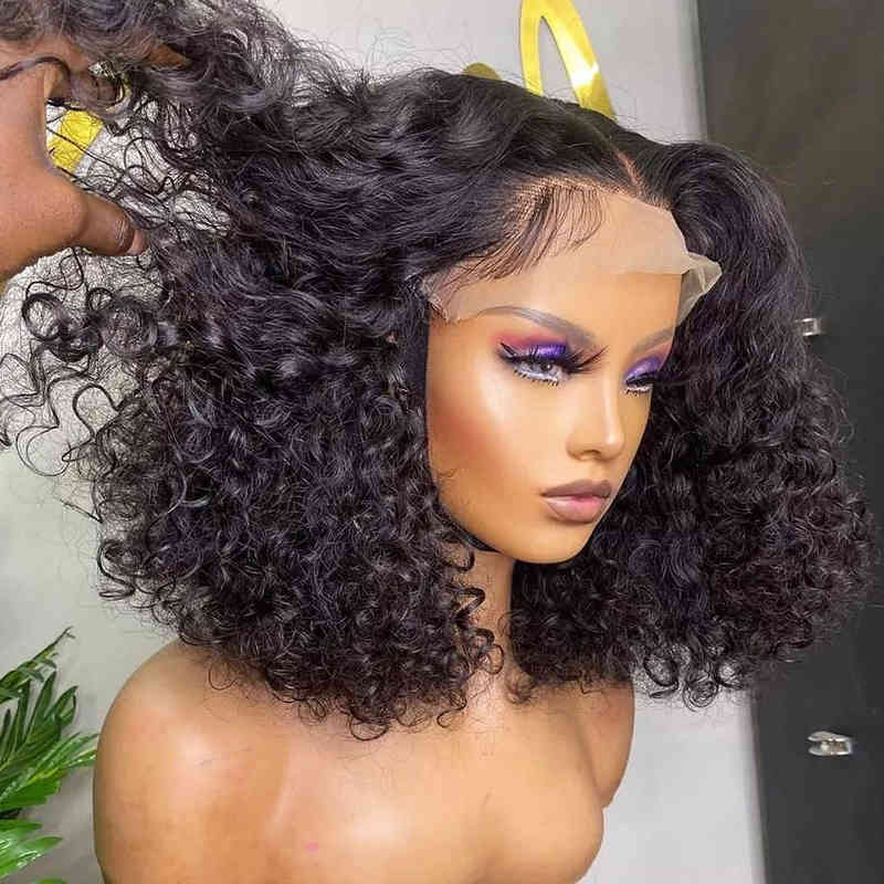 Nxy Hair Wigs Short Bob Lace Front Human for Black Women Brazilian Water Wave Deep Al 220609, 13x1 lace wig
Nxy Hair Wigs Short Bob Lace Front Human for Black Women Brazilian Water Wave Deep Al 220609, 13x1 lace wig