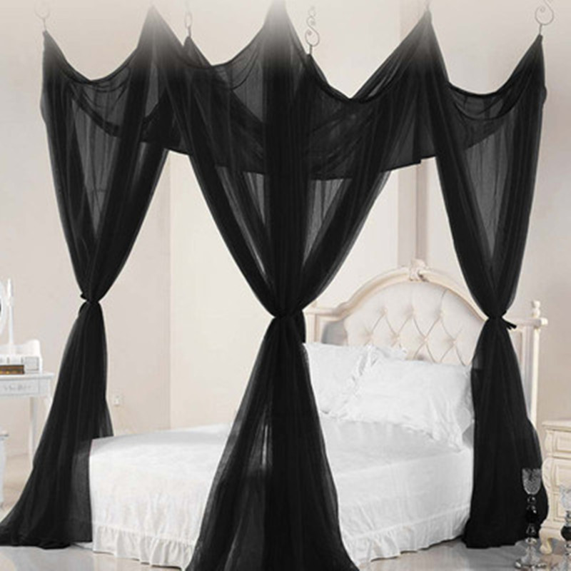 Queen Size Black Mosquito Net Palace Four Door Single 1.5m Home Bed Prevent Insect Outdoor Square Grace Simple Canopy Net
Queen Size Black Mosquito Net Palace Four Door Single 1.5m Home Bed Prevent Insect Outdoor Square Grace Simple Canopy Net