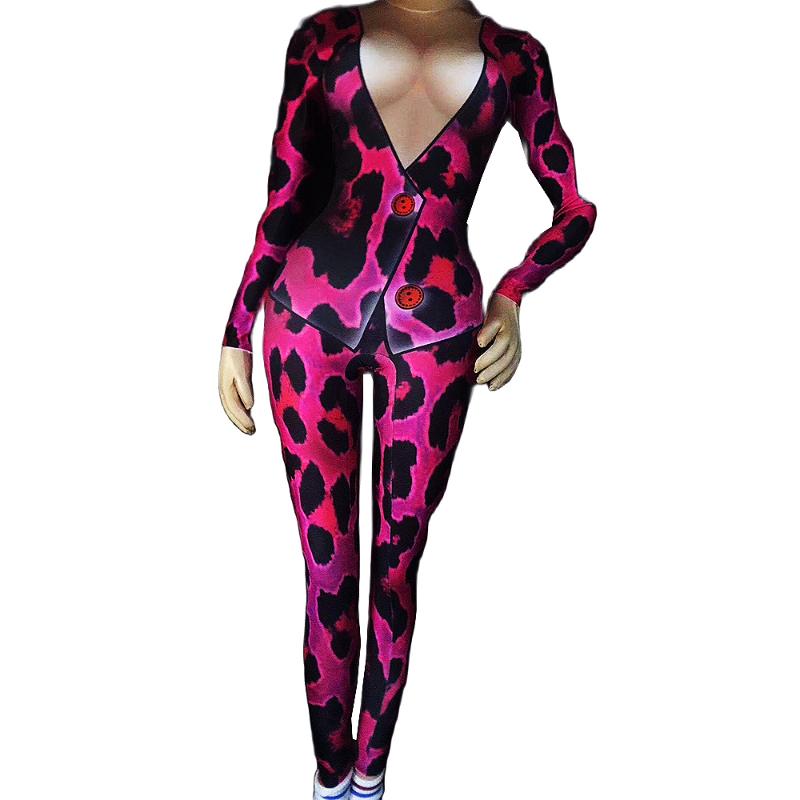 Stage Wear Personality Long Sleeve Women Tops Pants Leopard Print Evening Prom Outfit Nightclub Singer Dance Performance Show CostumesStage, Blue
Stage Wear Personality Long Sleeve Women Tops Pants Leopard Print Evening Prom Outfit Nightclub Singer Dance Performance Show CostumesStage, Blue