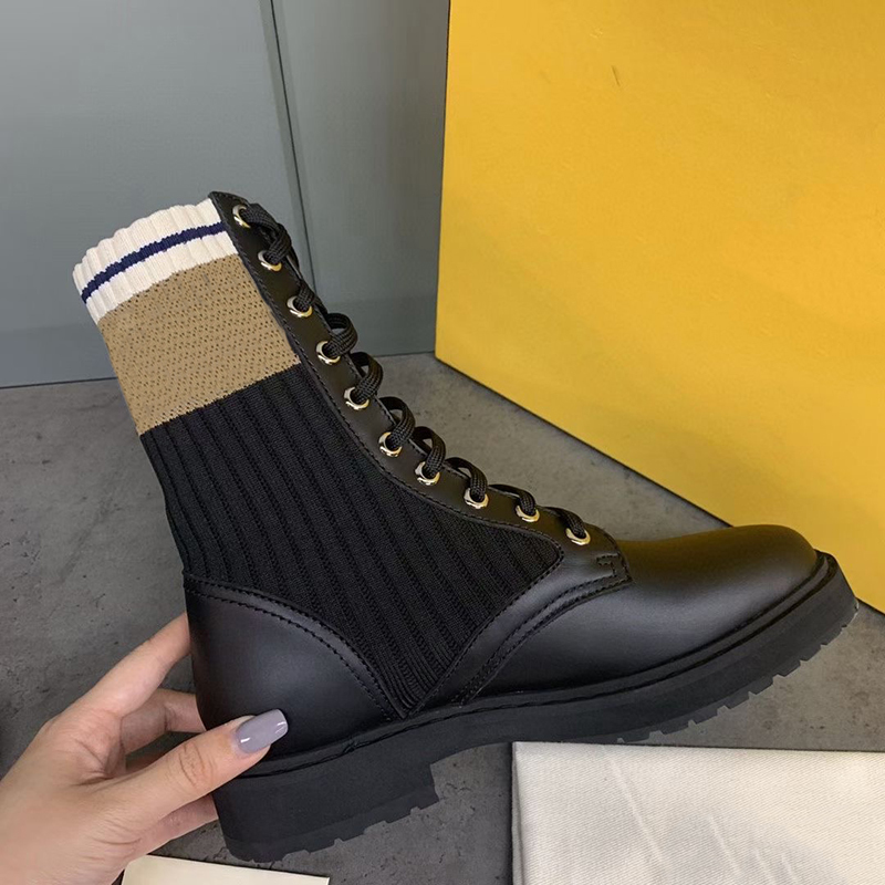 Women Ankle Martin Boots Black Leather Biker Boots Designer Shoes Rockoko Combat Boots Stretch Fabric Inserts Australia Booties NO48, Color 1
Women Ankle Martin Boots Black Leather Biker Boots Designer Shoes Rockoko Combat Boots Stretch Fabric Inserts Australia Booties NO48, Color 1