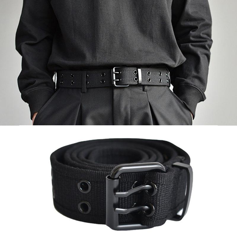 Belts Simple Nylon Weaving Belt Alloy Double Pin Buckle Unisex Canvas Waist Men Tactical Outdoor Webbing Military Casual, Black
Belts Simple Nylon Weaving Belt Alloy Double Pin Buckle Unisex Canvas Waist Men Tactical Outdoor Webbing Military Casual, Black
