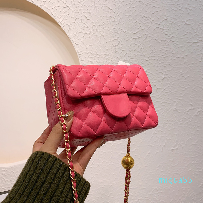 Womens Lambskin Quilted Mini Pearl Crush Flap Bags Rectangular/Square 17cm/20cm Genuine Leather High Quality Luxury Designer Cosmetic, 17cm fuchsia
Womens Lambskin Quilted Mini Pearl Crush Flap Bags Rectangular/Square 17cm/20cm Genuine Leather High Quality Luxury Designer Cosmetic, 17cm fuchsia