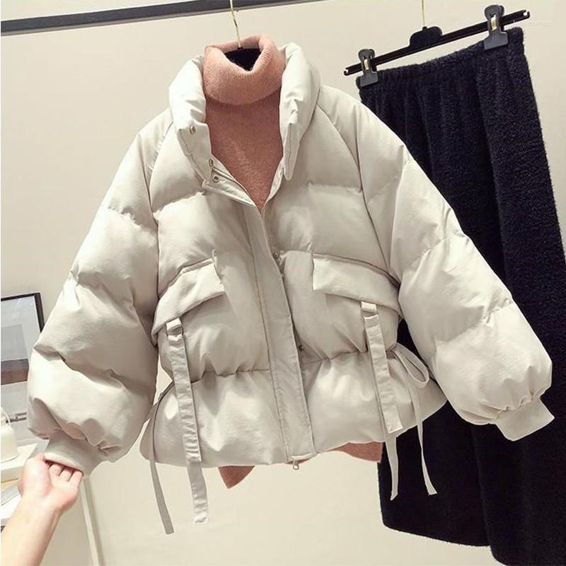 Women' Down & Parkas FTLZZ Winter Women Thick Warm Jacket Fashion Stand Collar Zipper Cotton Coat Female Solid Color Loose Outwear Luci22, Black
Women' Down & Parkas FTLZZ Winter Women Thick Warm Jacket Fashion Stand Collar Zipper Cotton Coat Female Solid Color Loose Outwear Luci22, Black