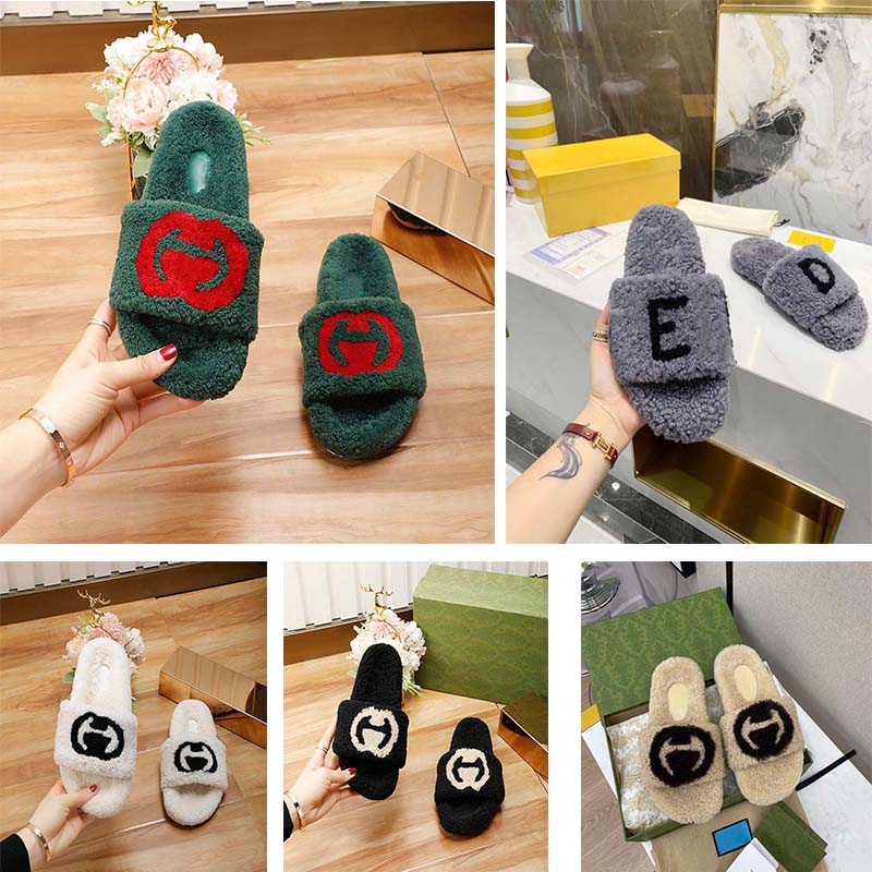 Slippers designer womens thermal slippers Top Quality Luxury Plush Fashion Ladies New Style Hotel Indoor Scuffs Moccasins 35-41, #22 
Slippers designer womens thermal slippers Top Quality Luxury Plush Fashion Ladies New Style Hotel Indoor Scuffs Moccasins 35-41, #22