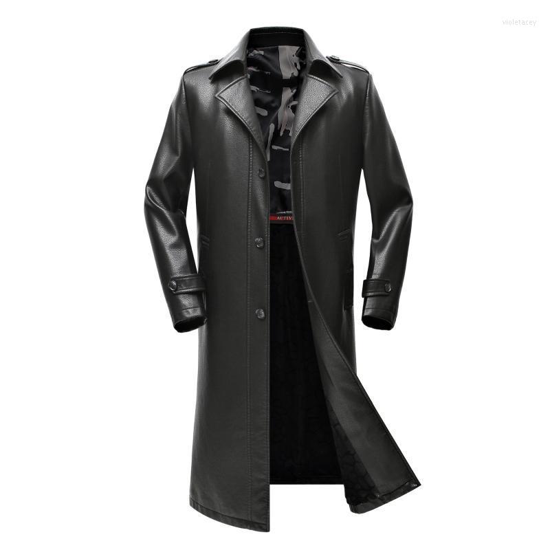 Men's Trench Coats 1966 Autumn&Winter Clothes Plus Size Thickened Long Man Overcoat To Knee Tide Leather Coat Viol22, Black
Men's Trench Coats 1966 Autumn&Winter Clothes Plus Size Thickened Long Man Overcoat To Knee Tide Leather Coat Viol22, Black