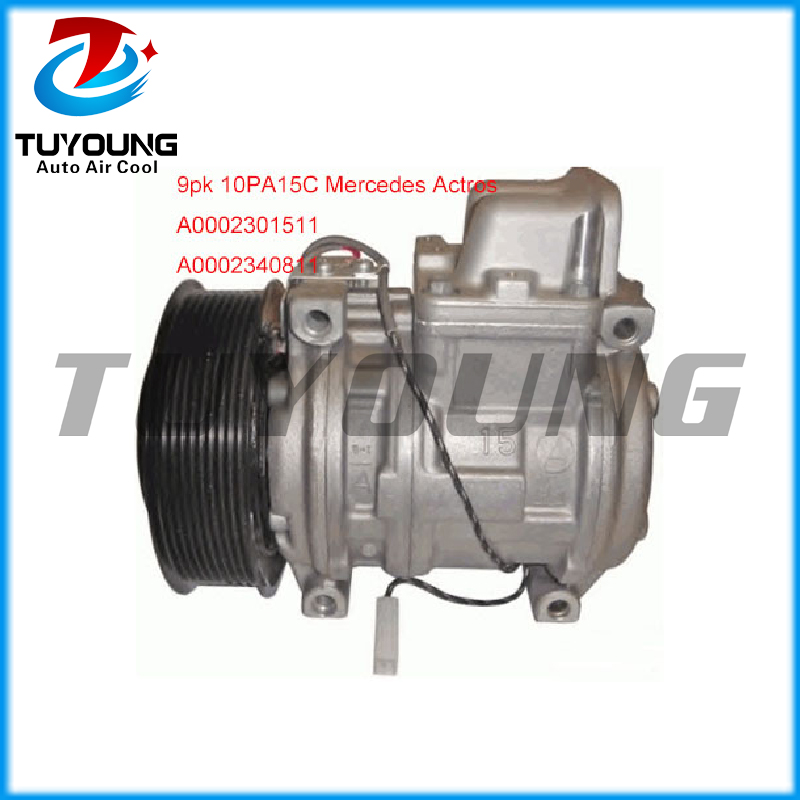 

10PA15C benz Trucks Actros auto ac compressor 447200-0014 447190-5500 A0002340811