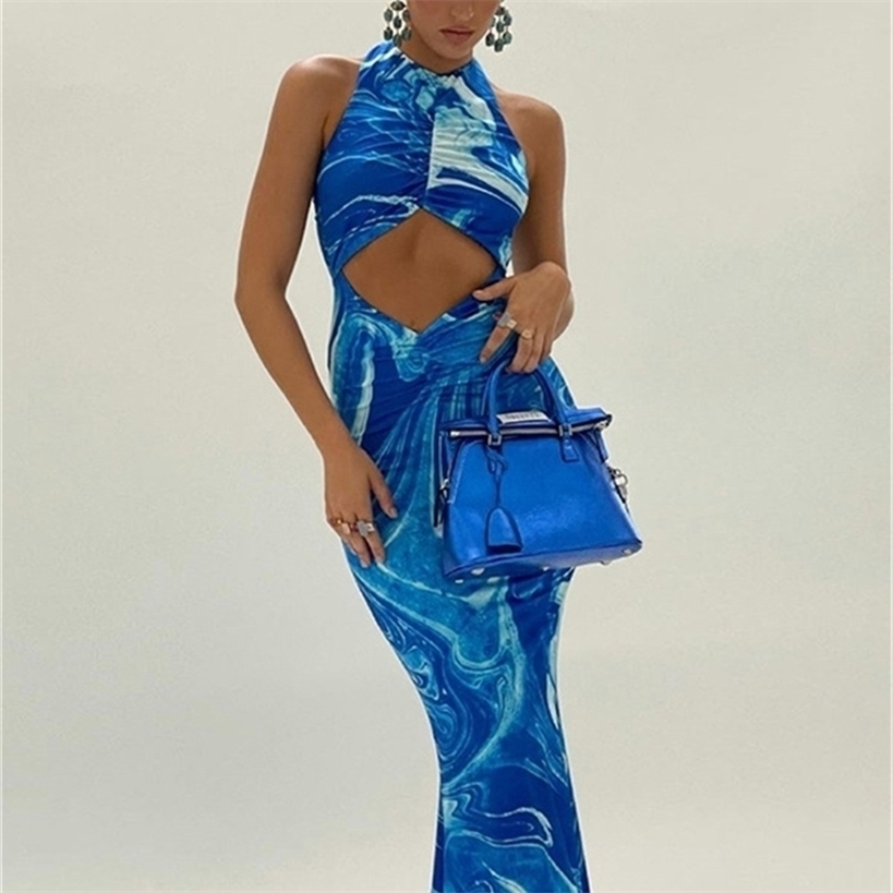 Nibber Y2k Sexy Beach Bodycon Dresse Hollow Out Off Shoulder Backless Print Tie Dye Blue Maxi Summer 220321
Nibber Y2k Sexy Beach Bodycon Dresse Hollow Out Off Shoulder Backless Print Tie Dye Blue Maxi Summer 220321