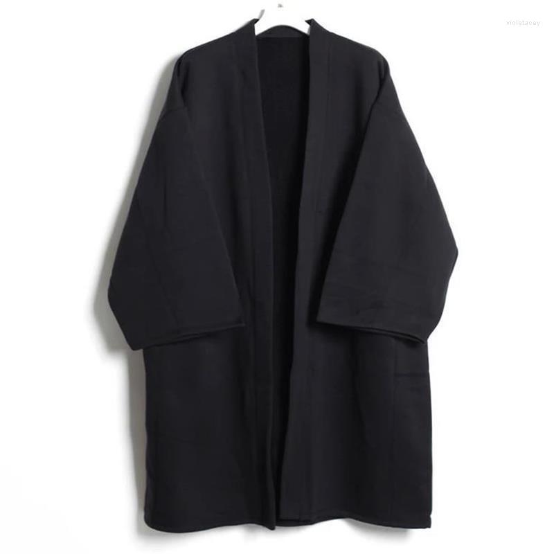 Men's Trench Coats Coat Autumn Winter Yamamoto Style Collarless Japanese Dark Casual Fashion Cardigan Loose Large Viol22, Black
Men's Trench Coats Coat Autumn Winter Yamamoto Style Collarless Japanese Dark Casual Fashion Cardigan Loose Large Viol22, Black