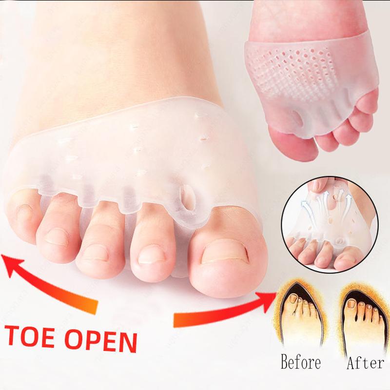 Socks & Hosiery Five Toes Silicone Bunion Corrector Foot Care Orthopedic Toe Separators Finger Separator Correction Pad Forefoot ToolSocks, Black-2
Socks & Hosiery Five Toes Silicone Bunion Corrector Foot Care Orthopedic Toe Separators Finger Separator Correction Pad Forefoot ToolSocks, Black-2