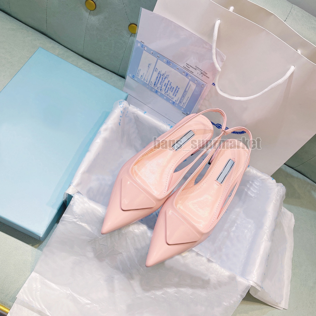 spring package toe pointed prad prads prada highheeled sandals luxury triangle badge decoration fashion classic sheepskin production lining patent leather, White
spring package toe pointed prad prads prada highheeled sandals luxury triangle badge decoration fashion classic sheepskin production lining patent leather, White