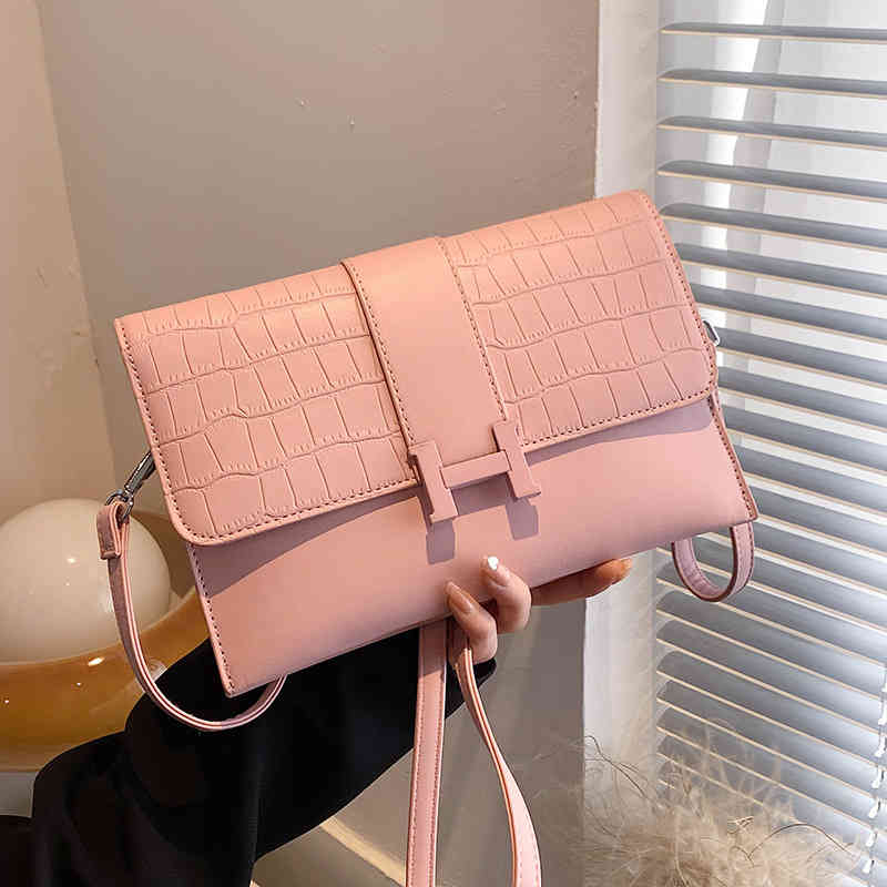 2022 New Women's Bag Hand Single Crocodile s Letter Shoulder Messenger Bags Woman Purse and Handbags, White
2022 New Women's Bag Hand Single Crocodile s Letter Shoulder Messenger Bags Woman Purse and Handbags, White
