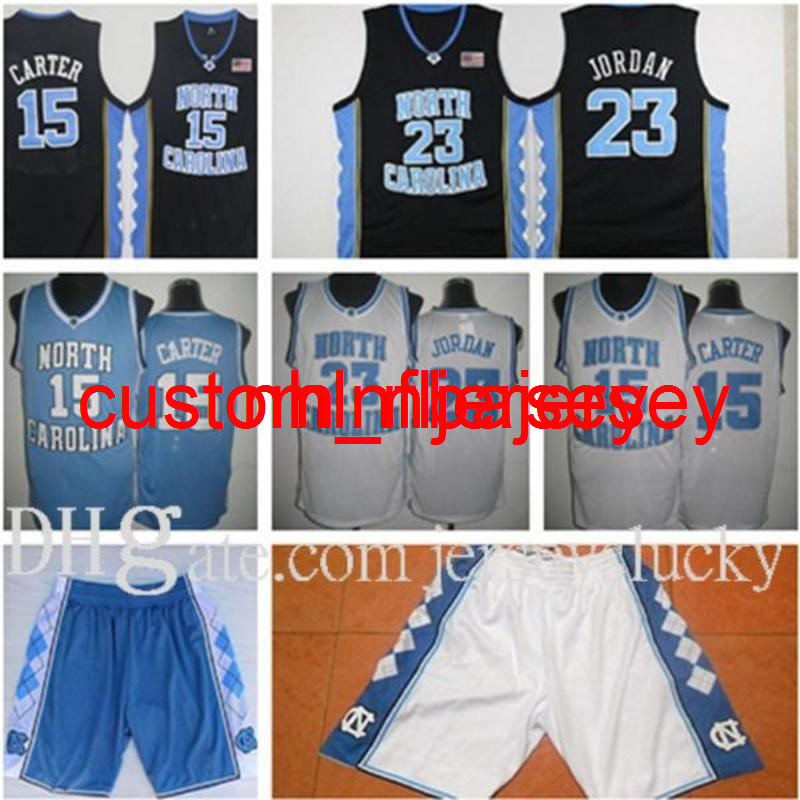 UNC Jersey Embroidery shorts North Carolina #15 Vince Carter Blue White Stitched NCAA College Basketball Jerseys -XXL, Colour 1
UNC Jersey Embroidery shorts North Carolina #15 Vince Carter Blue White Stitched NCAA College Basketball Jerseys -XXL, Colour 1