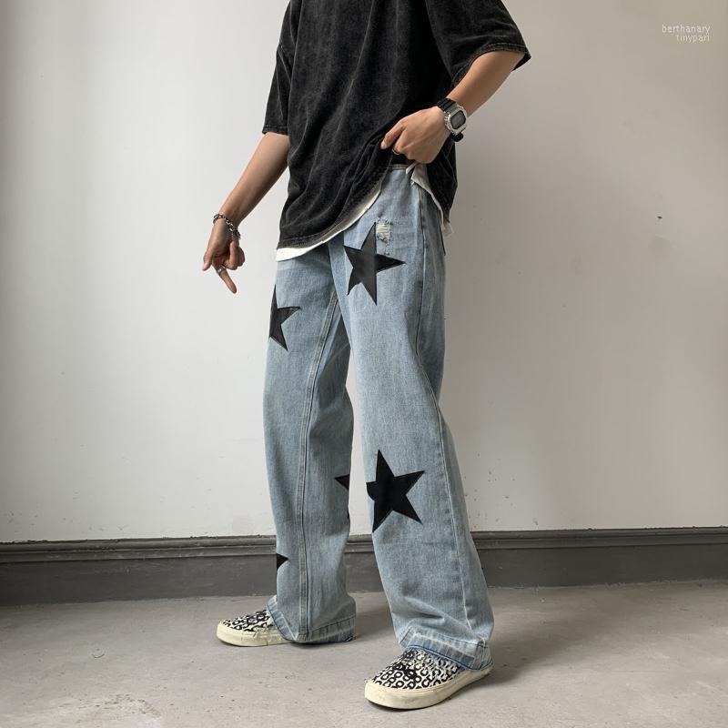 Men's Jeans Trendy Male Personality Star Stitching Biker Men 2022 Summer Casual Pant Trend Brand Fashion Hip Hop Pants Bert22, Picture
Men's Jeans Trendy Male Personality Star Stitching Biker Men 2022 Summer Casual Pant Trend Brand Fashion Hip Hop Pants Bert22, Picture