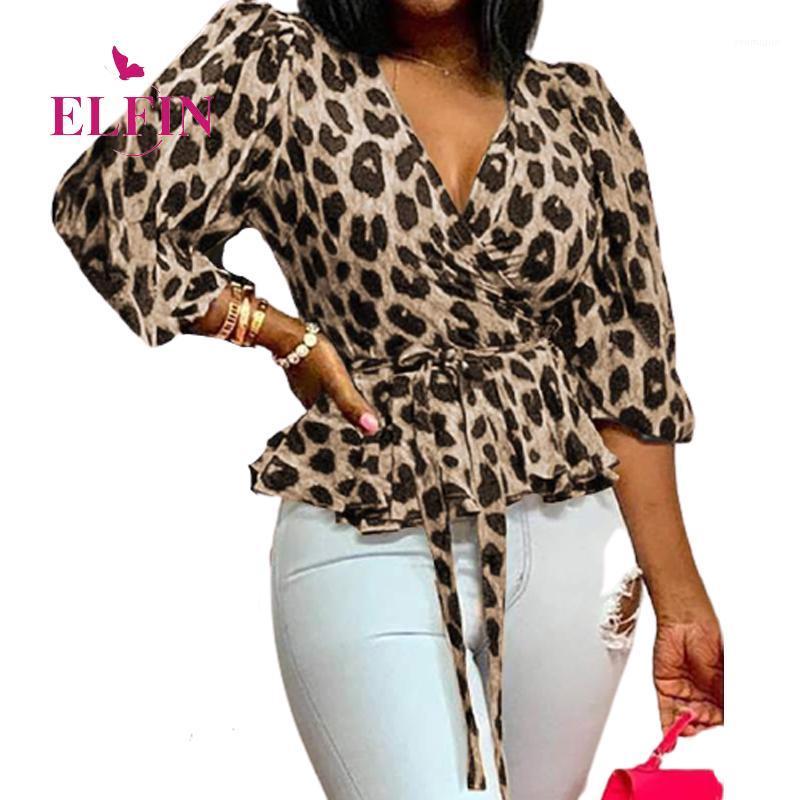 Plus Size 5XL Sexy V Neck Leopard Print Women Autumn Bandage Long Sleeve Shirt Office Lady Casual Slim Blouse Tops 2022 SJ6974R Women' Blou, Brown
Plus Size 5XL Sexy V Neck Leopard Print Women Autumn Bandage Long Sleeve Shirt Office Lady Casual Slim Blouse Tops 2022 SJ6974R Women' Blou, Brown