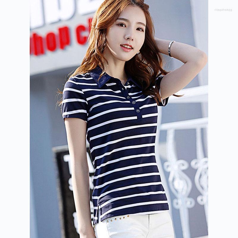 Women' Polos Fashion Womens Shirt Summer Sports Casual Femme Cotton T-Shirts Striped Short Sleeve Clothes Lapel Tees Fit Slim Tops, White
Women' Polos Fashion Womens Shirt Summer Sports Casual Femme Cotton T-Shirts Striped Short Sleeve Clothes Lapel Tees Fit Slim Tops, White