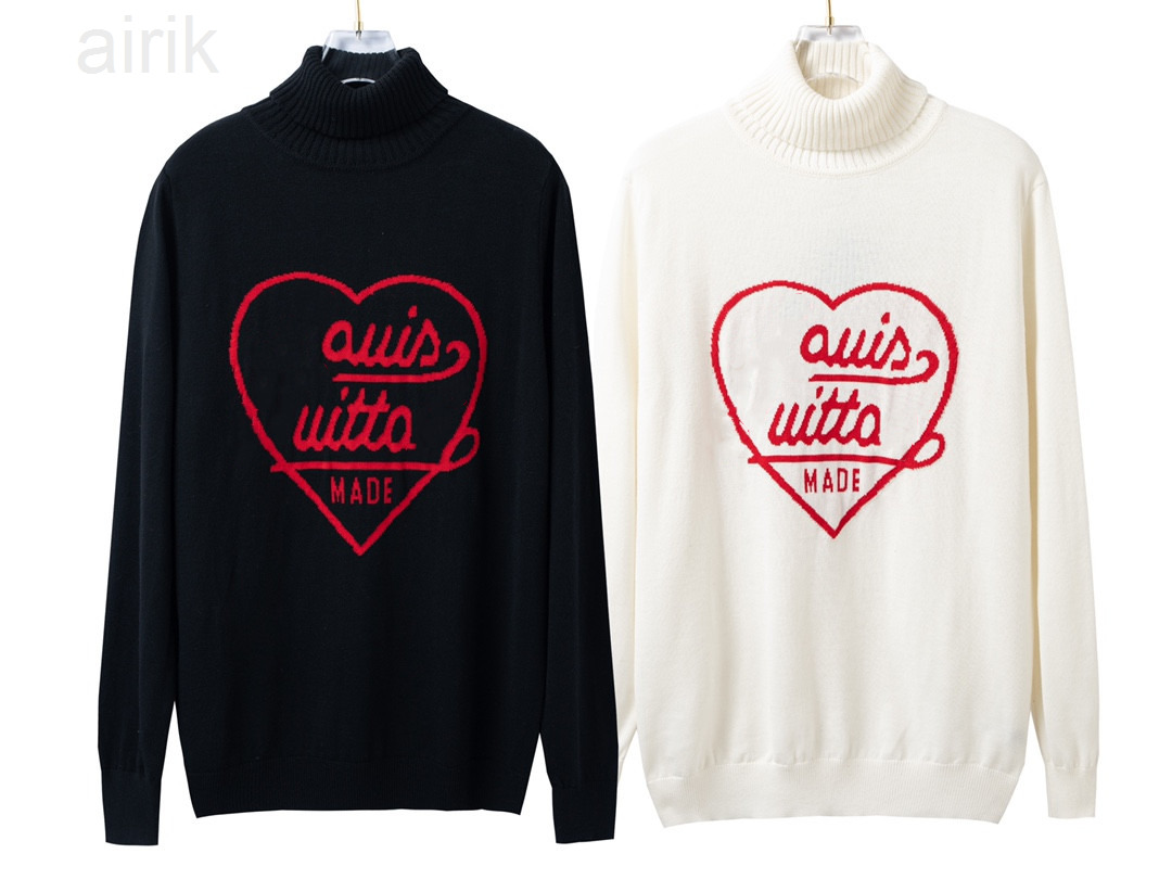 Designer Mens Sweater Brand High-pitched Turtleneck Sweaters Fashion Trend Clash Color Sweatshirt Men And Womens Clothing Size -XXL 2XL, White
Designer Mens Sweater Brand High-pitched Turtleneck Sweaters Fashion Trend Clash Color Sweatshirt Men And Womens Clothing Size -XXL 2XL, White