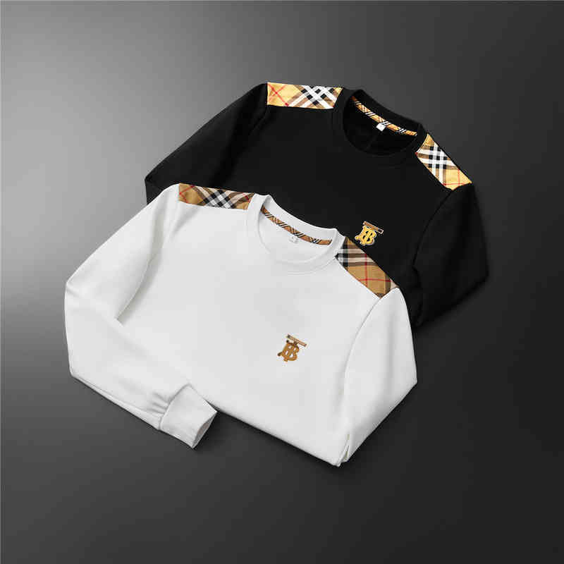 Luxury Burbe Fashion brand sweater with plush thick section 2022 autumn winter men's long sleeved T-shirt, the large quantity of
Luxury Burbe Fashion brand sweater with plush thick section 2022 autumn winter men's long sleeved T-shirt, the large quantity of